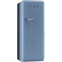 Smeg FAB28QAZ1 60cm 'Retro Style' Fridge and Ice Box in Pastel Blue with Right Hand Hinge